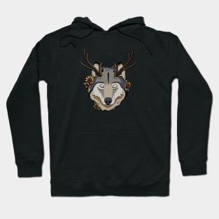 The Antlered Wolf x Summer - Bloom Hoodie